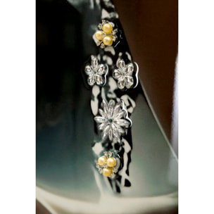 STAMPA DIPINTA SU TELA LACCATA ORLEANS -B- CM 102X4,5X152