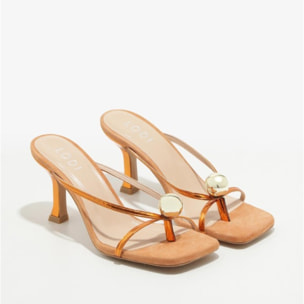 SANDALIAS NARANJAS OLGA