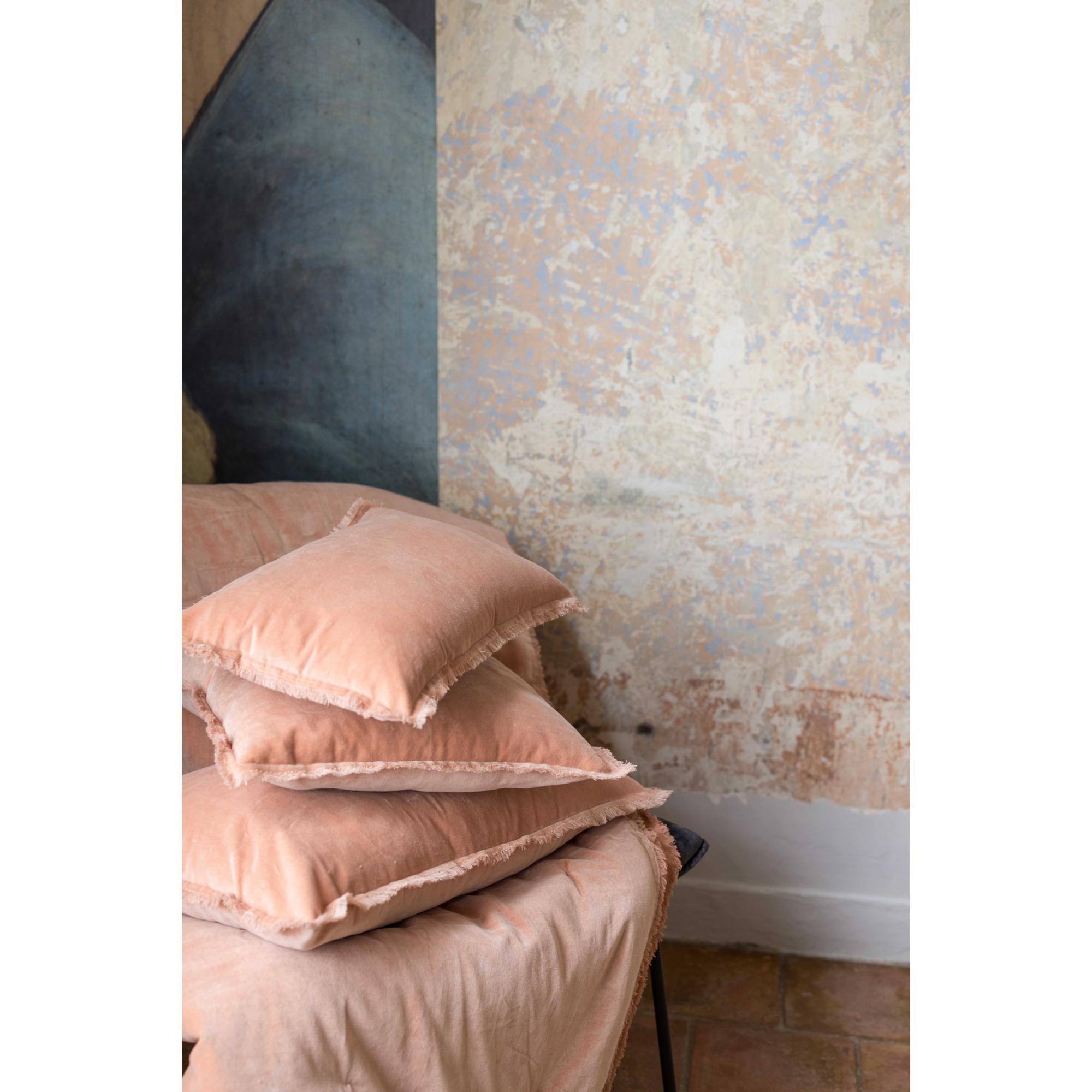 Coussin uni Fara