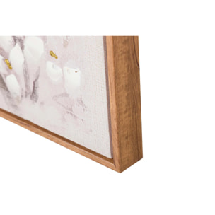 Cuadro Almendro 80% Pintado A Mano 90x4x180 Cm
