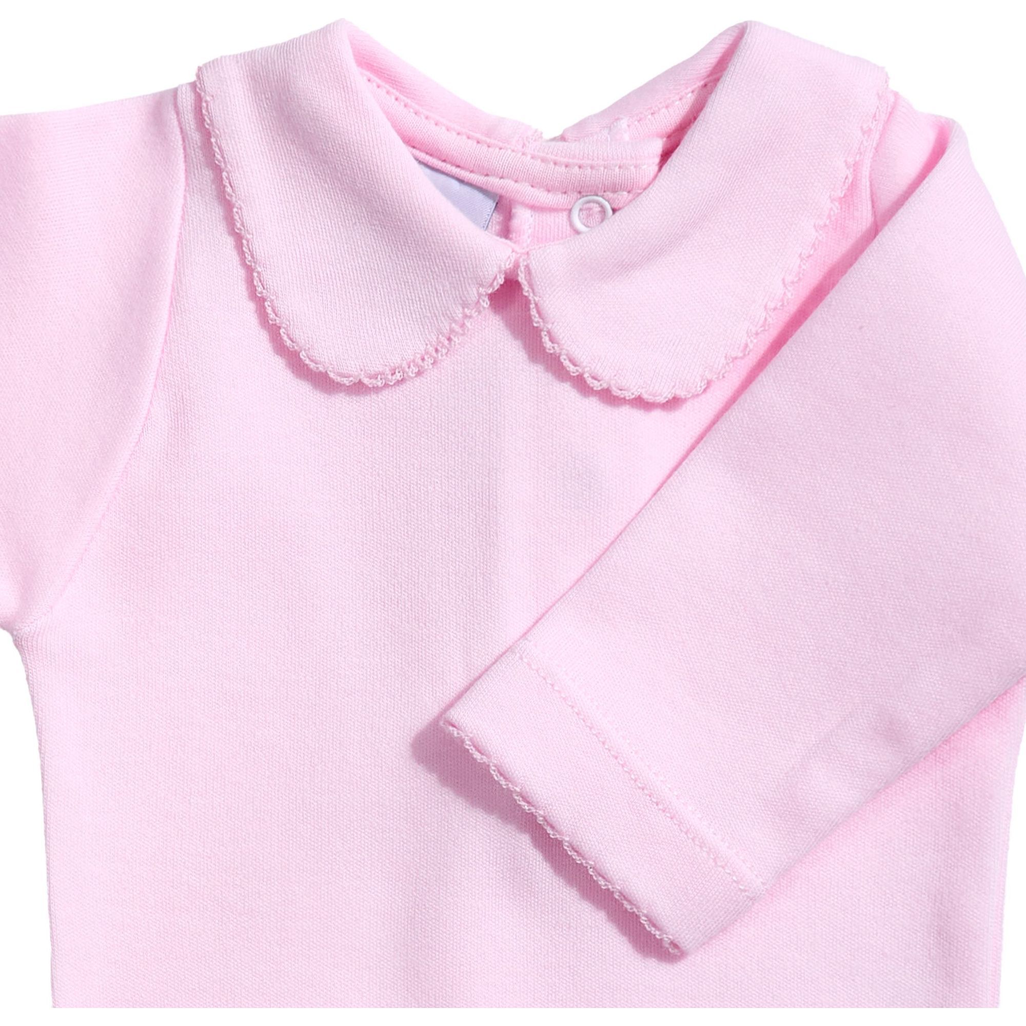 Body bebé manga larga cuello elegante