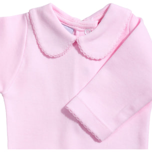 Body bebé manga larga cuello elegante