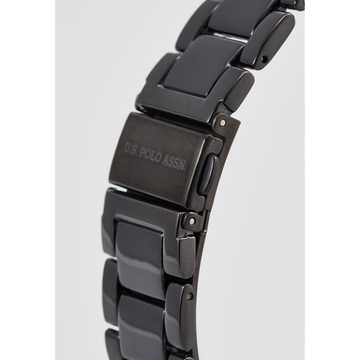 Orologio U.S. Polo Assn. In metallo nero