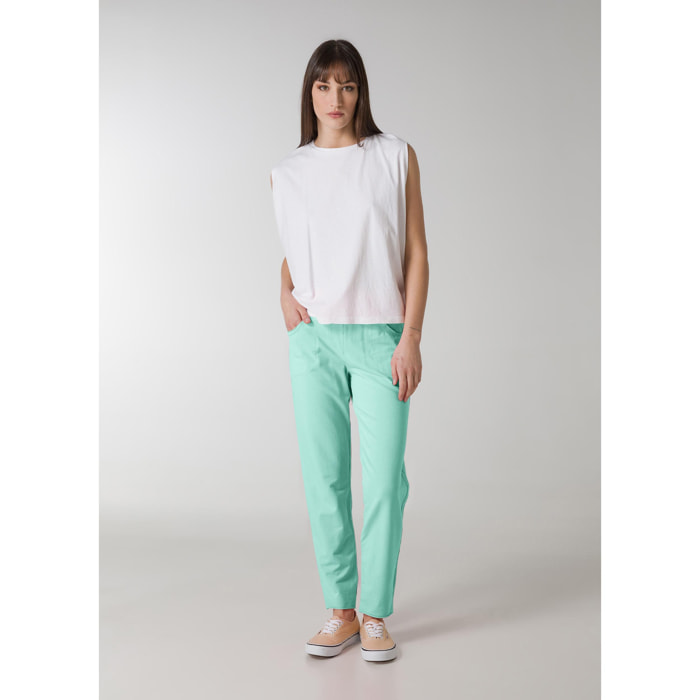 DEHA - Pantalone SLIM FIT SWEATPANTS in cotone per donna