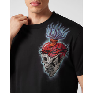 PHILIPP PLEIN Camiseta de cuello redondo y manga corta TATTOO