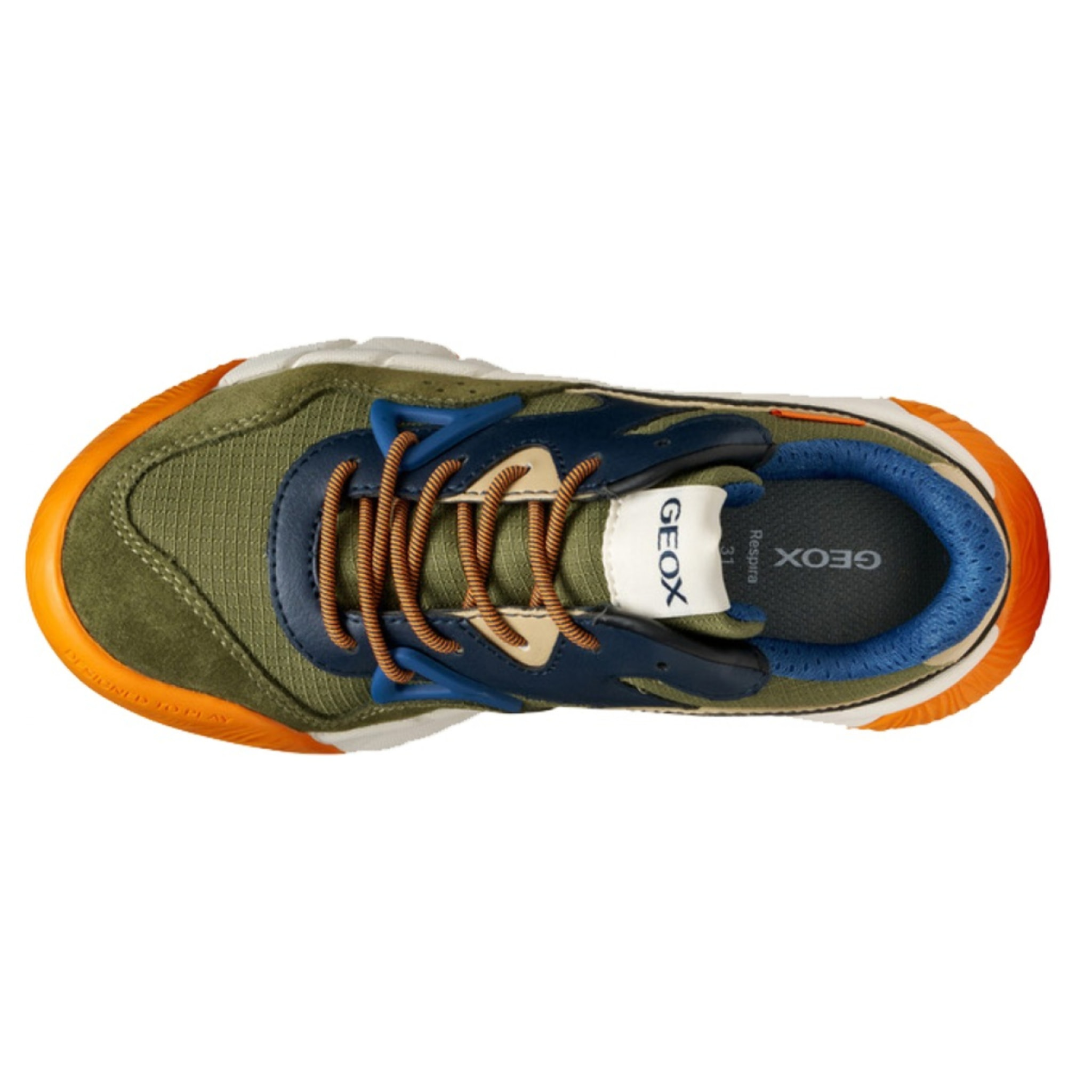 Zapatillas Niño de la marca GEOX  modelo J FLEXYPER PRO BOY VERDE