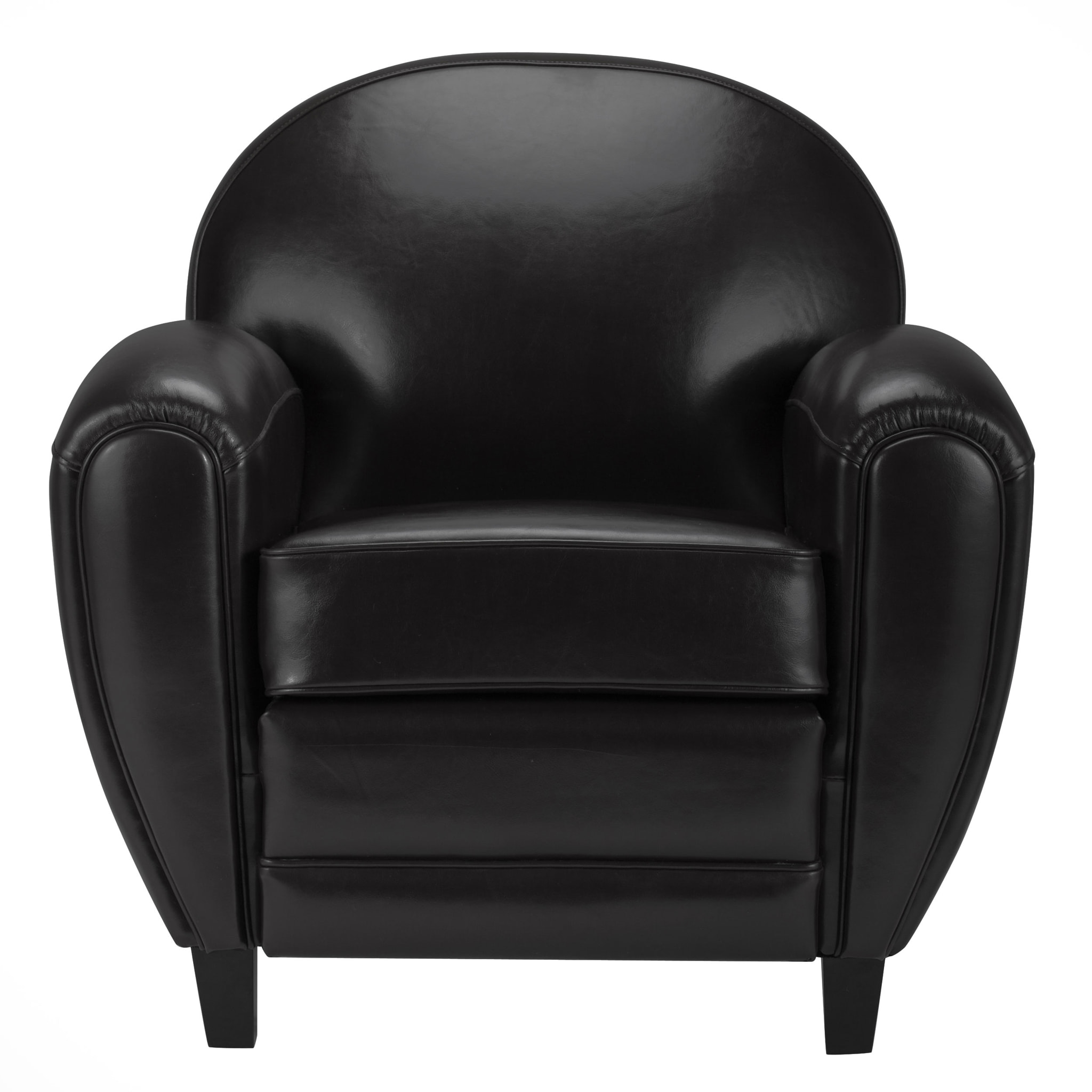 Fauteuil Club noir