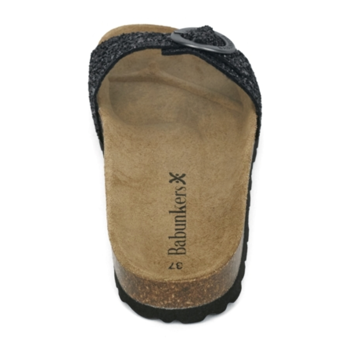 SANDALIA SEVILLA BABUNKERS NEGRO