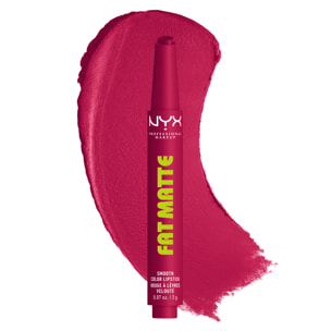 NYX Professional Makeup Fat Matte Rouge à Lèvres Mat Crémeux Hibiscus Hug