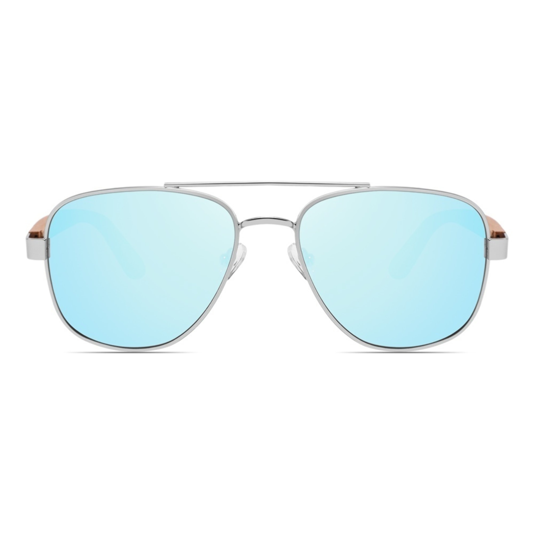 Gafas de Sol Feler 1717M-4 Polarizadas de Madera Unisex 57 mm