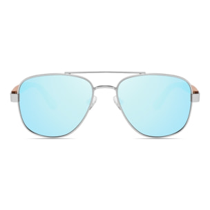 Gafas de Sol Feler 1717M-4 Polarizadas de Madera Unisex 57 mm