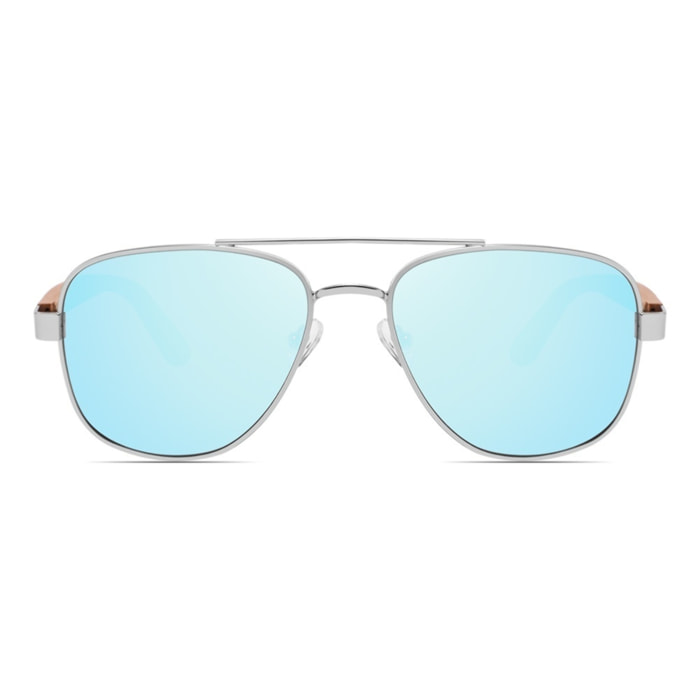 Gafas de Sol Feler 1717M-4 Polarizadas de Madera Unisex 57 mm