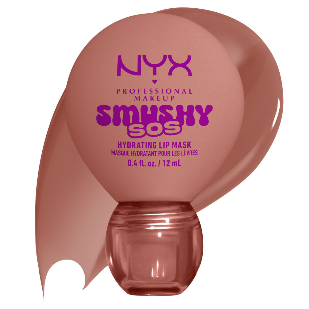 NYX Professional Makeup Smushy SOS Soin lèvres 2-en-1 Baume Jour & Masque Nuit SHEA SO SMOOTH