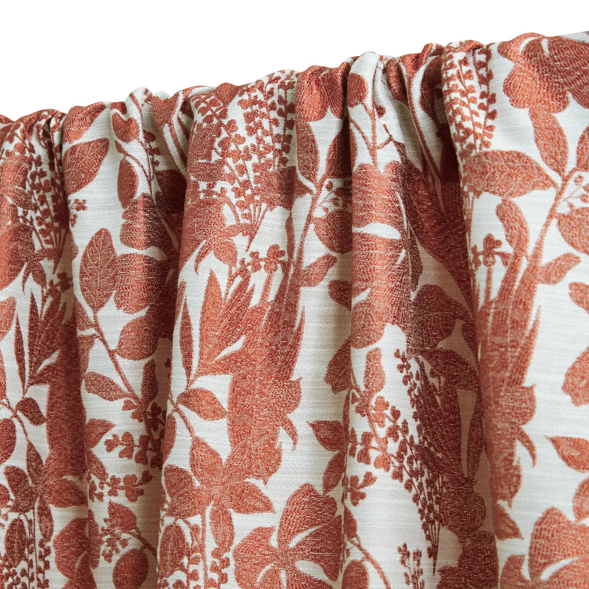 Rideau Samara 140x260cm terracotta