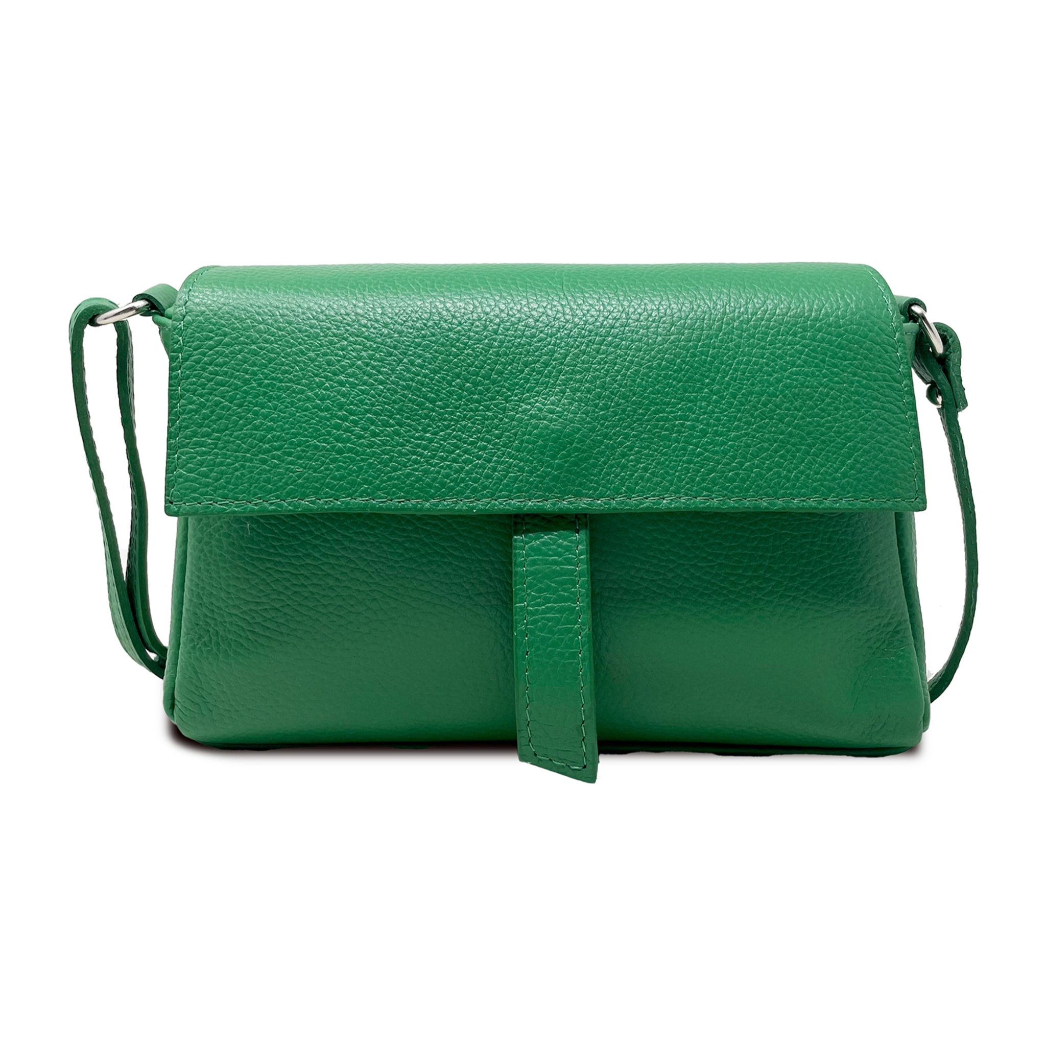 Borsetta a Tracolla Clutch in Vera Pelle Made in Italy