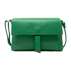 Borsetta a Tracolla Clutch in Vera Pelle Made in Italy