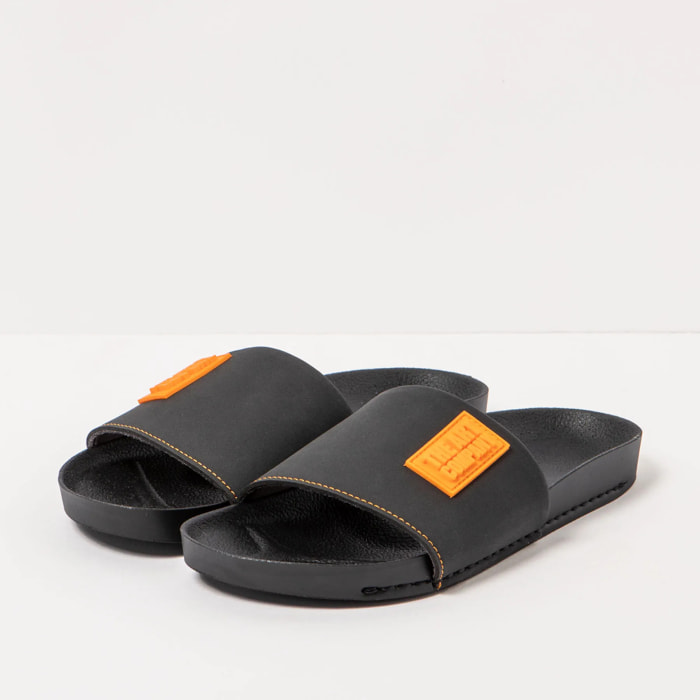 Sandalias 1282 ON MICRO NOBUCK BLACK / FRANKFURT color Black