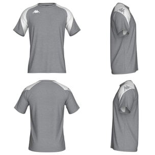 T-Shirts & Top Kappa Uomo Kappa4Football Laccio Grigio