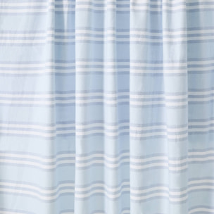 Toalla pareo algodón rayas Jorana color azul oscuro