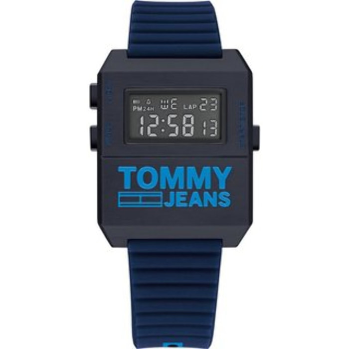 Reloj Tommy Jeans 1791677 Hombre Analogico Cuarzo con Correa de Silicona
