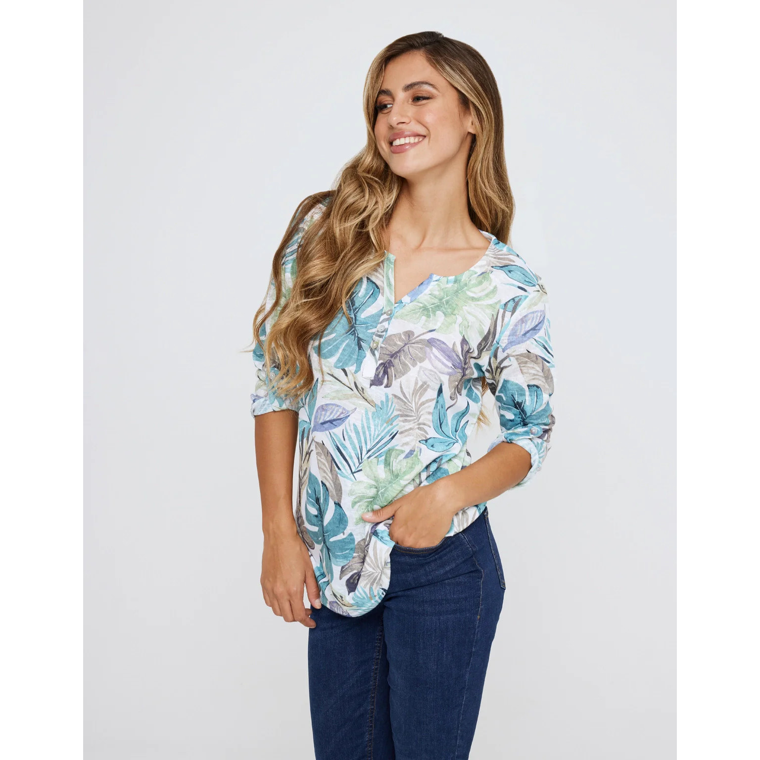 Camiseta Media Manga Estampada - Alberri