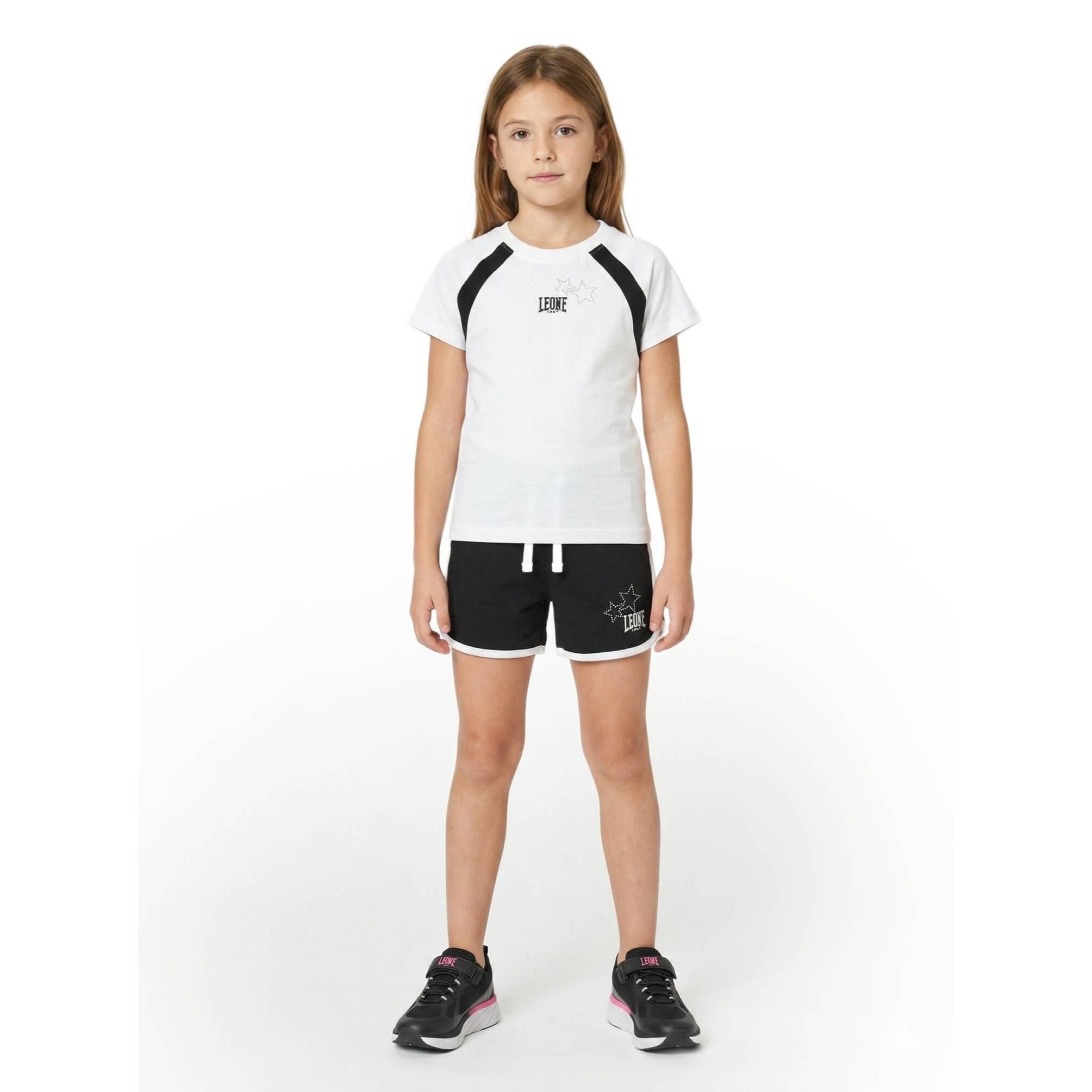 Conjunto de camiseta y pantalón corto para niña de la marca Light