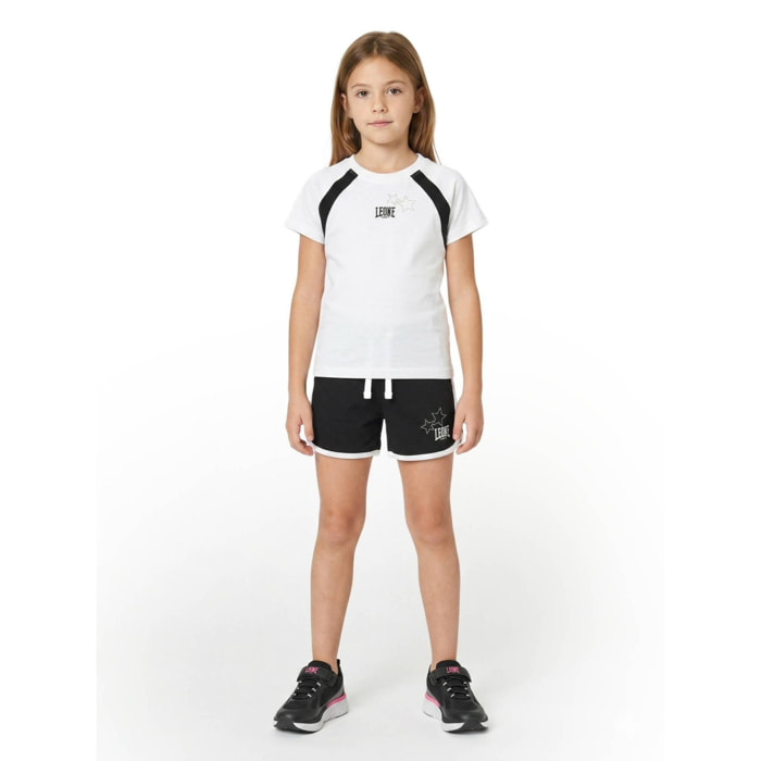 Conjunto de camiseta y pantalón corto para niña de la marca Light