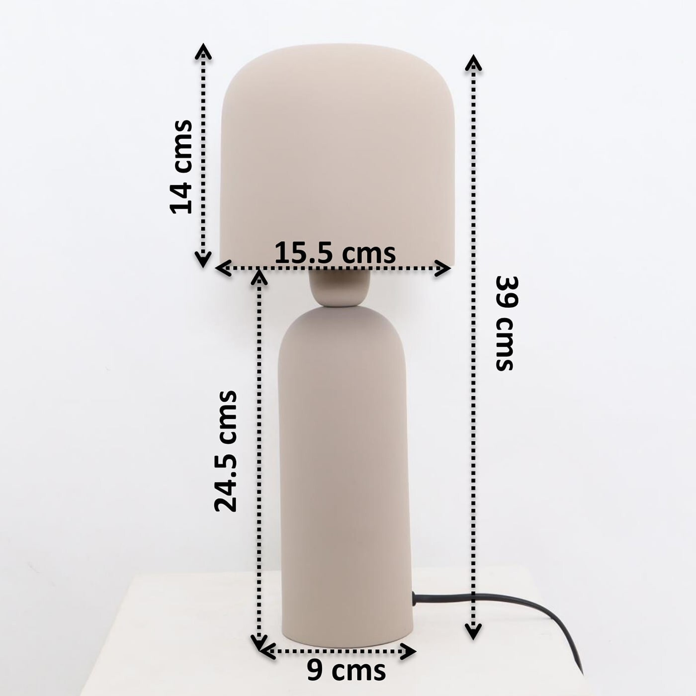 Lampe Maya beige Kare Design