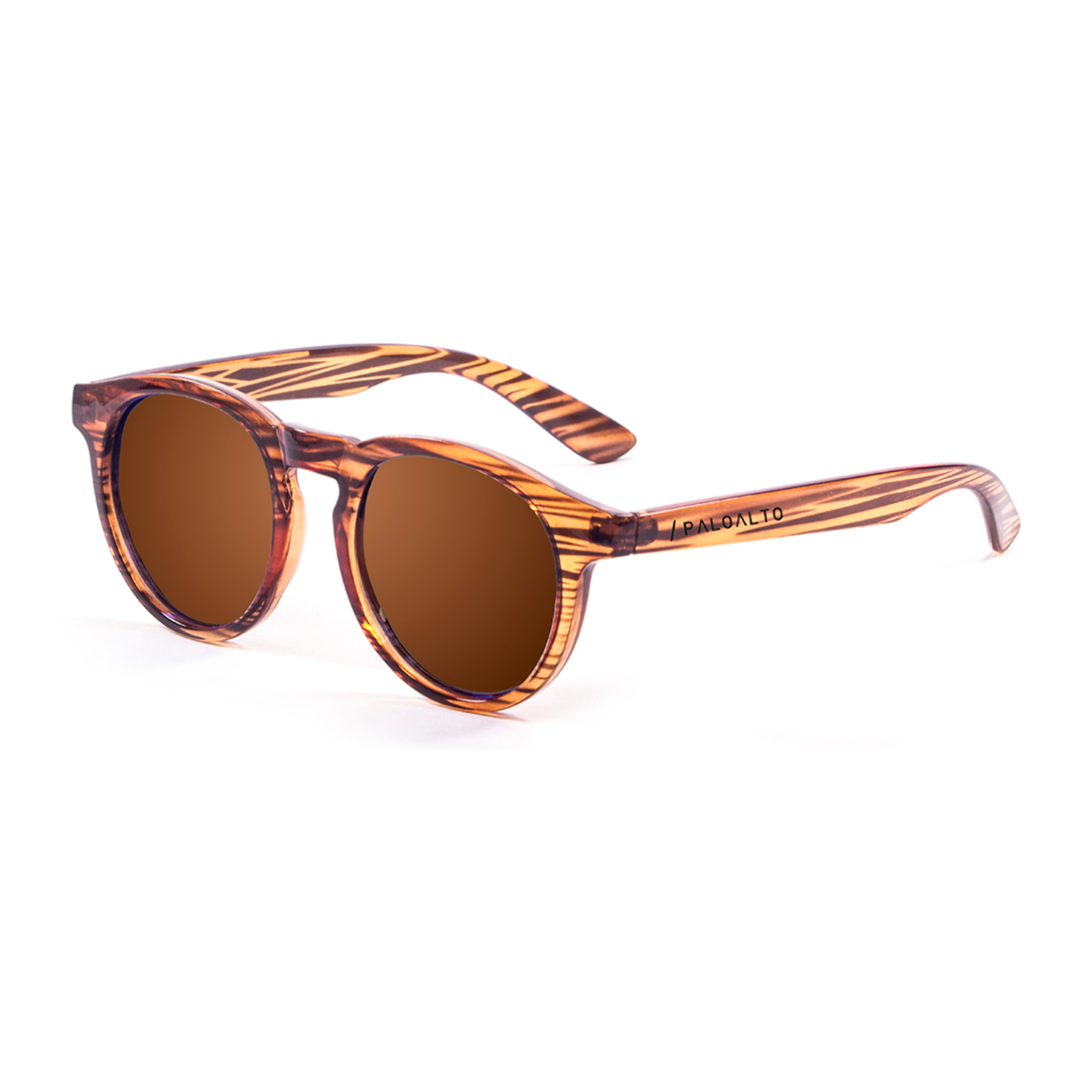 Gafas de sol PALO ALTO NEWPORT - Marrón brillante / Marrón