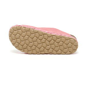 SANDALO CON ZEPPA BILLOWY ROSA