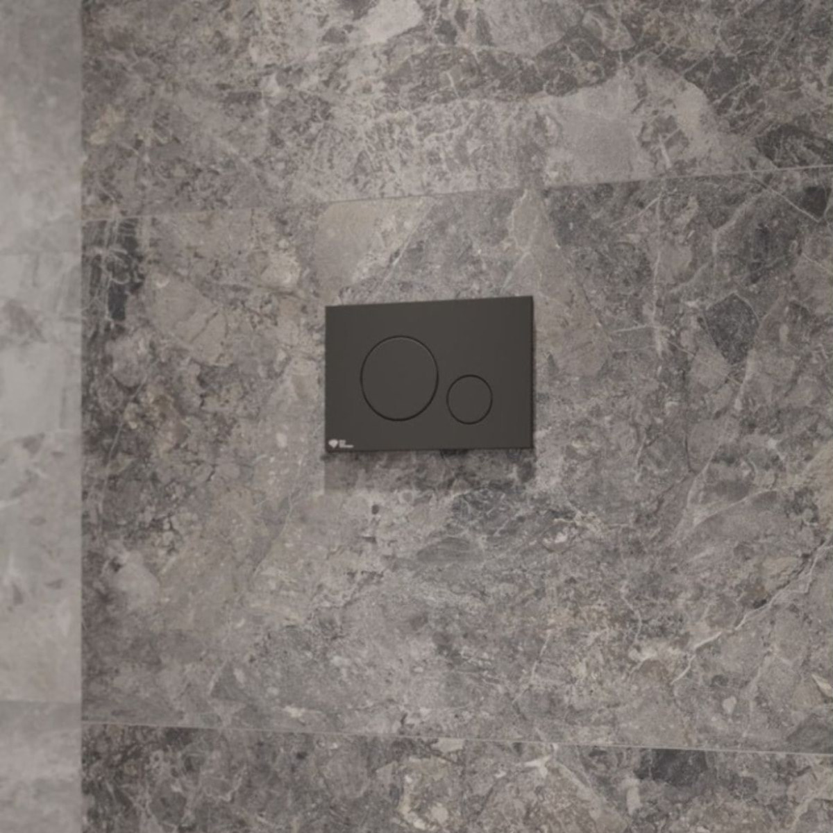 Pack WC bâti-support + WC sans bride Ceramia PixL avec abattant SoftClose + plaque noir (STCEPXWT03-FR)