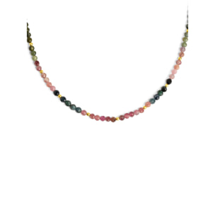 Collar Altea Dots Tourmaline Syra Baño Oro