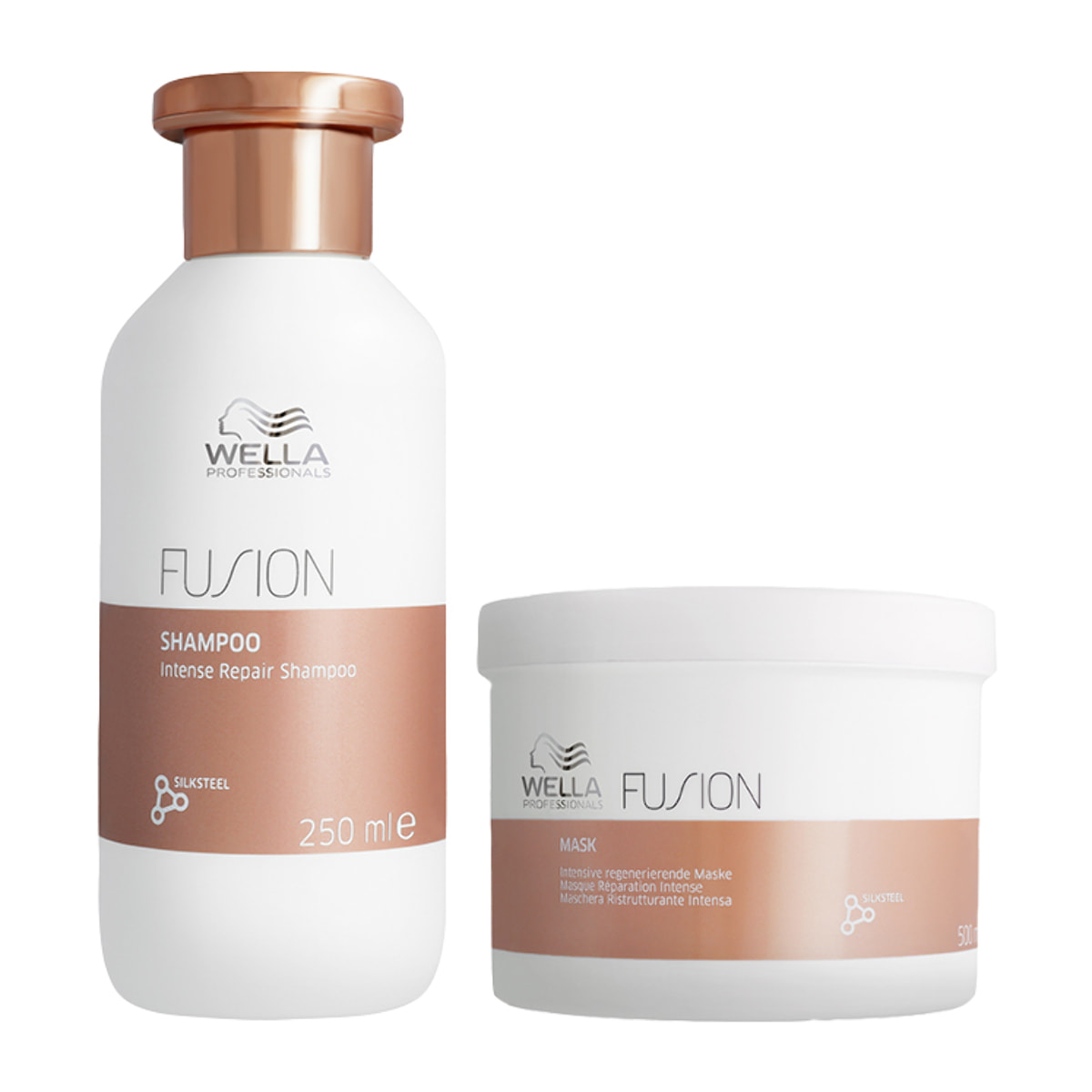 WELLA PROFESSIONALS Kit Fusion Intense Repair Shampoo 250ml + Mask 150ml