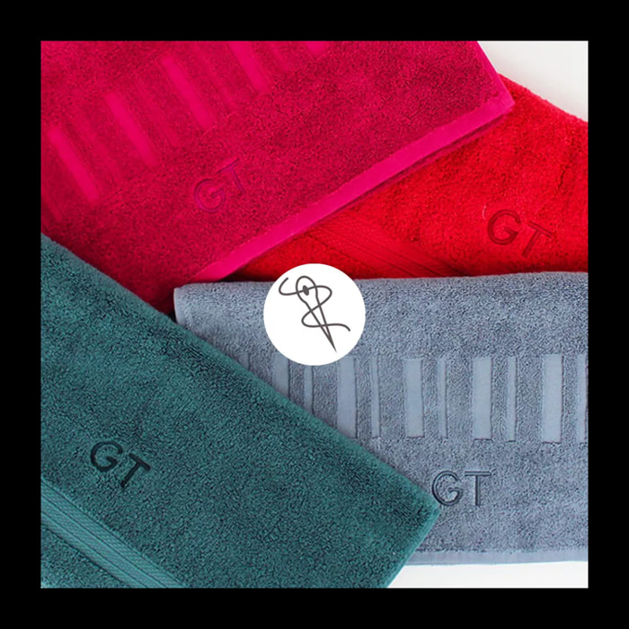 Serviette eponge pur coton 575 g/m² uni ecru Cascade ecru