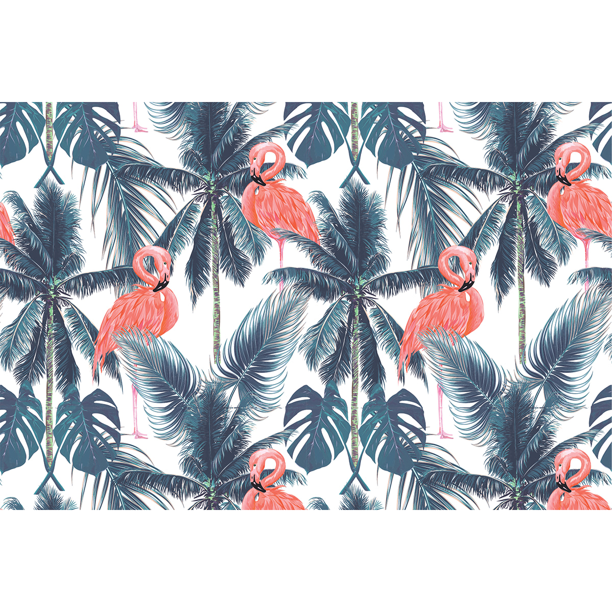 Sticker meuble tropical Arutua 60 x 90 cm