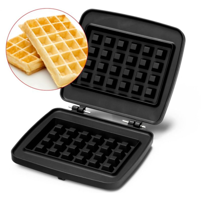 Plaque FRIFRI GAUFRES DE BRUXELLES 4X6