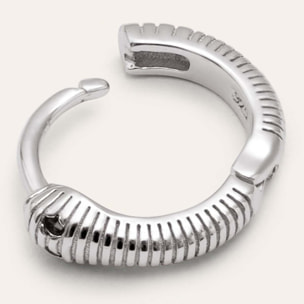 Orecchino Serpente Argento