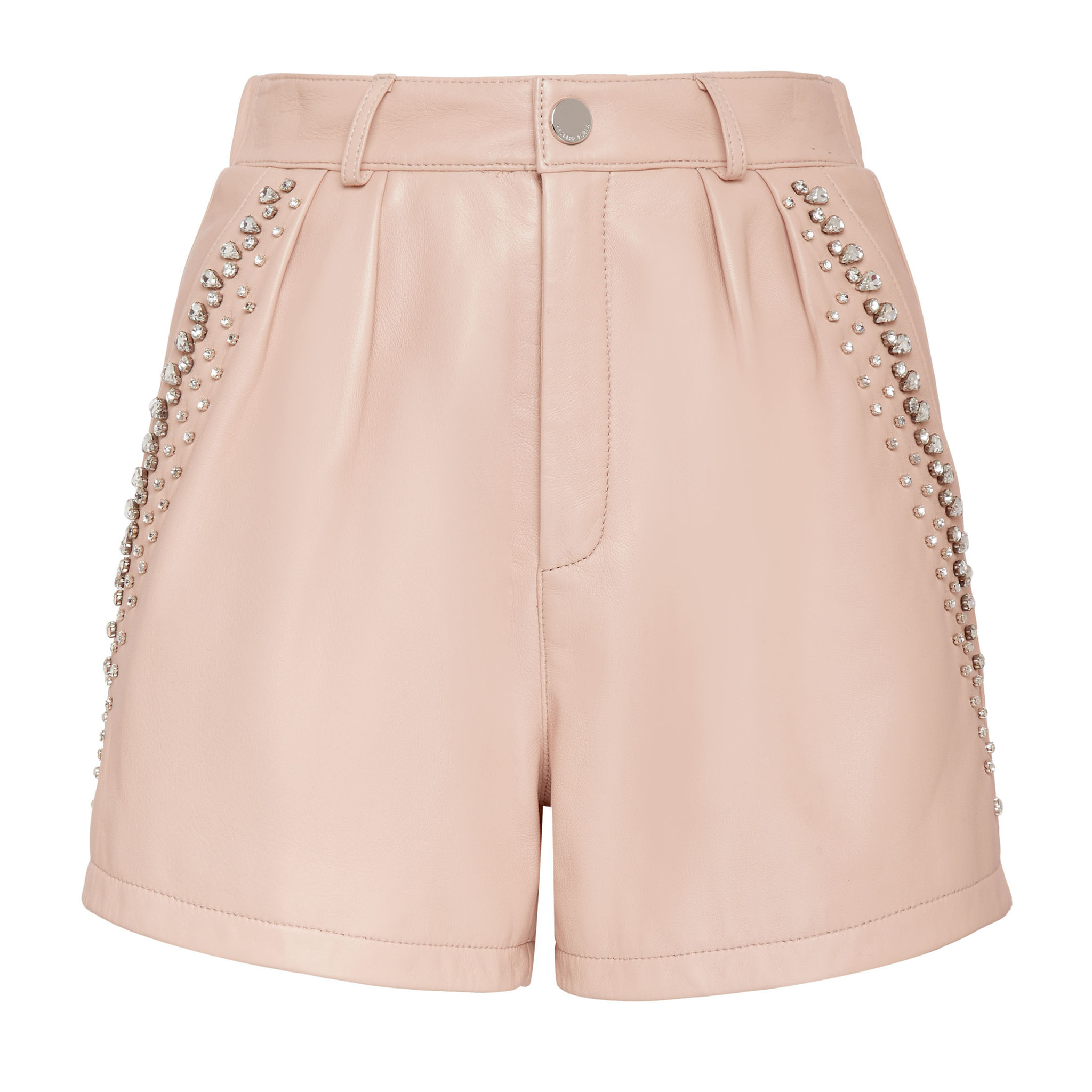 PHILIPP PLEIN Leather Shorts