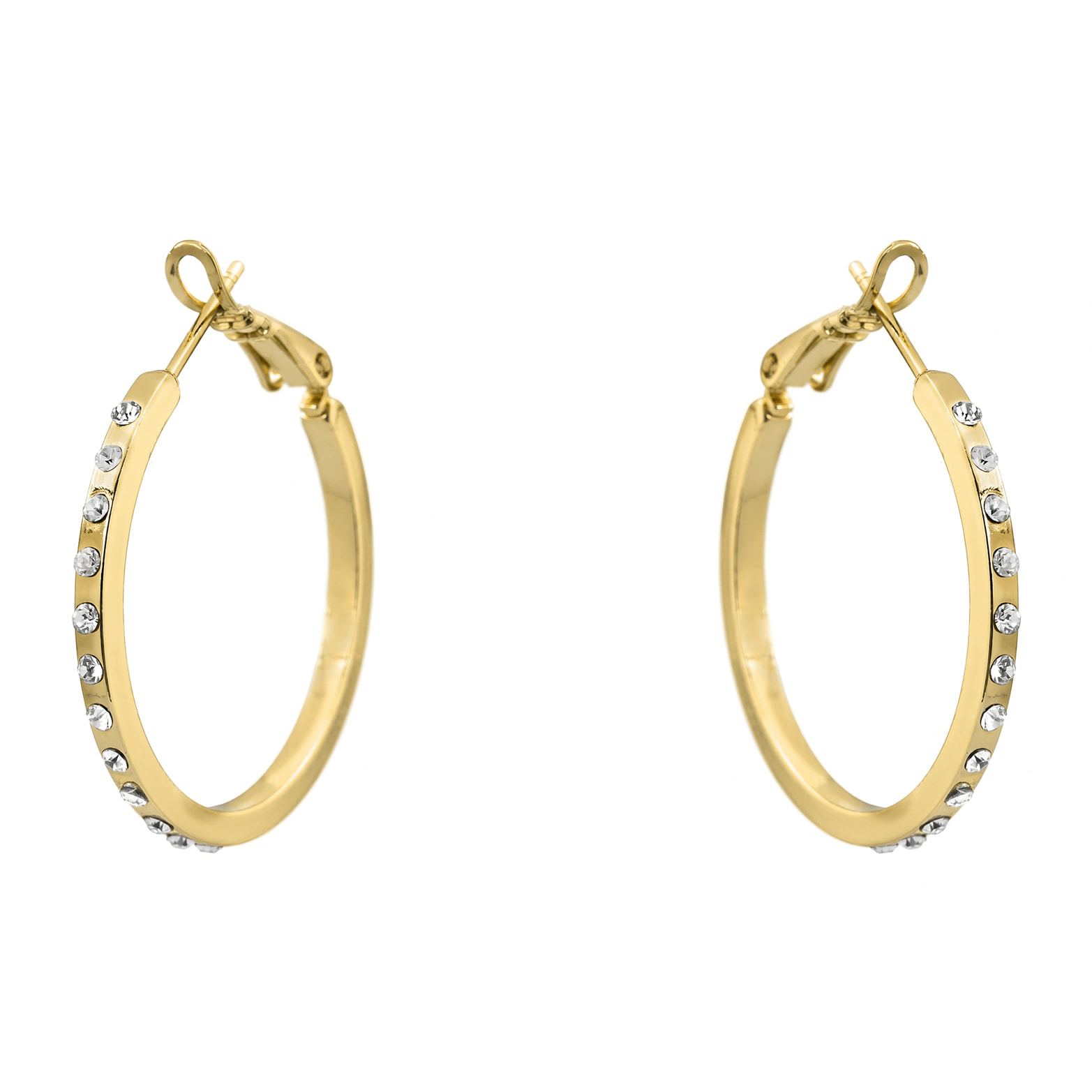Pendientes Ani acabado oro amarillo 18k