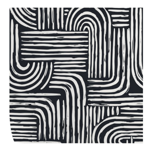 Carta da Parati Righe Nere