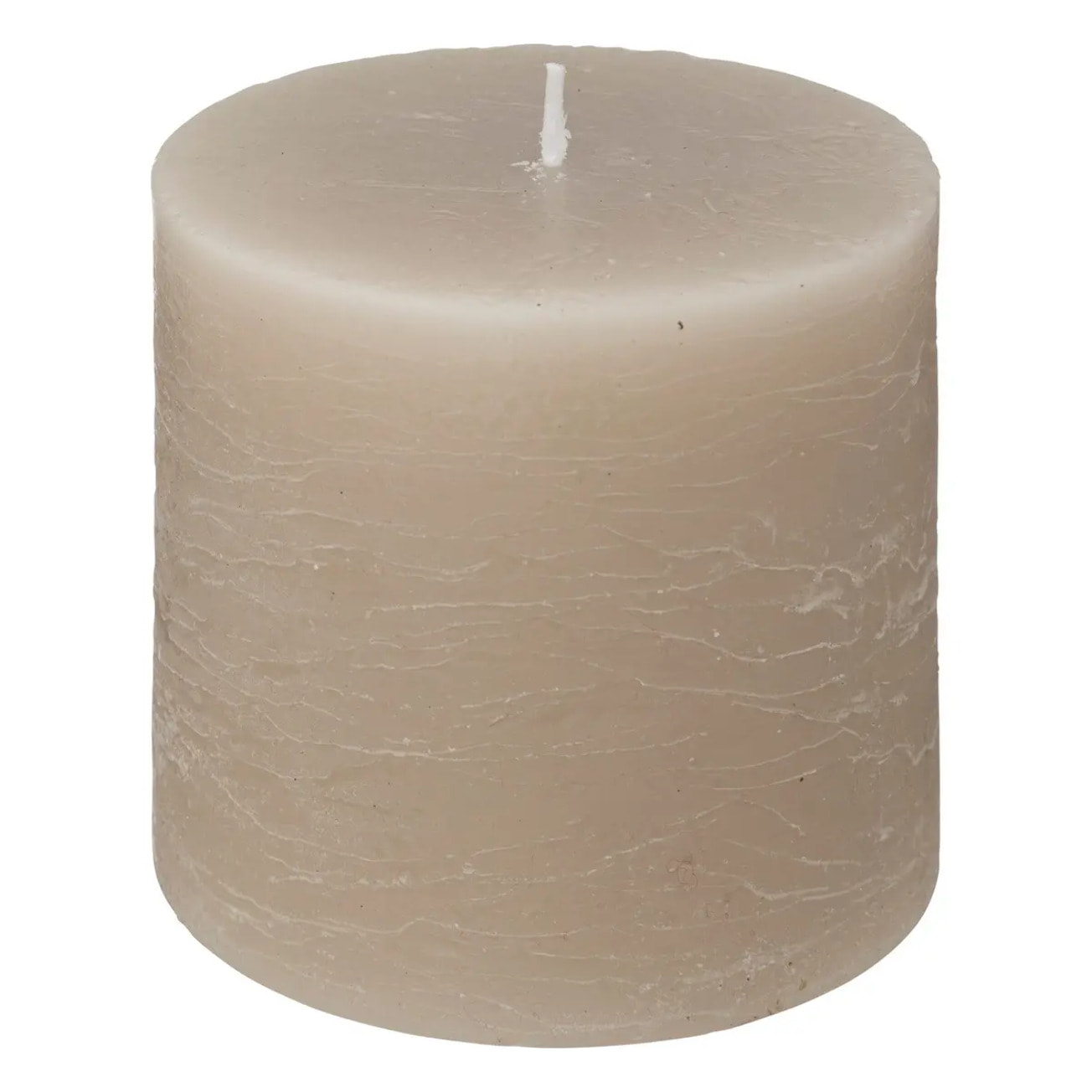 Bougie rustique gris taupe 663g
