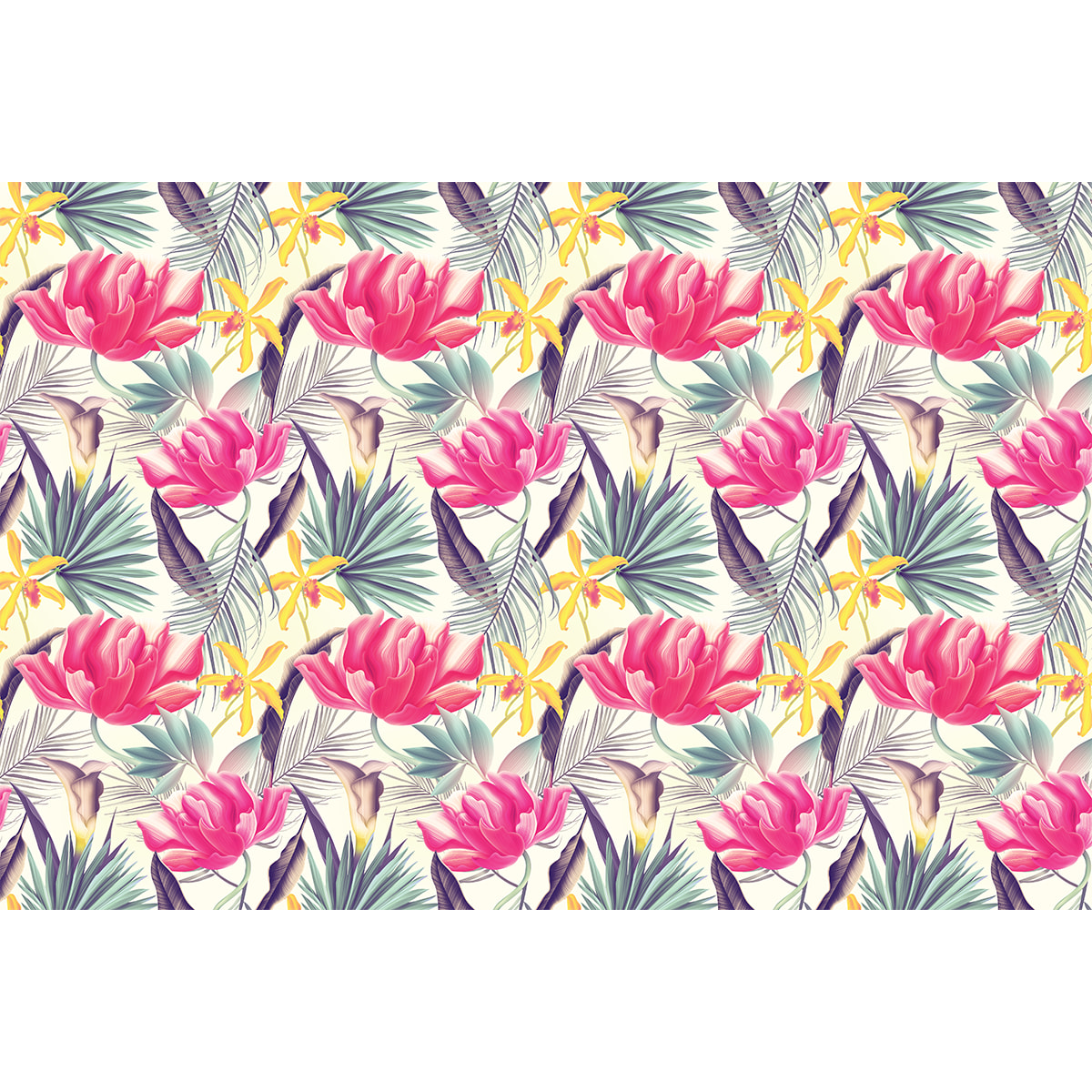 Sticker meuble tropical razogo 40 x 60 cm