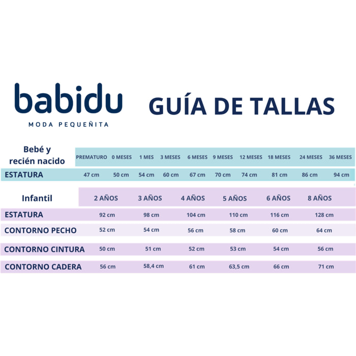 Chaqueta punto bebé algodón cuello redondo