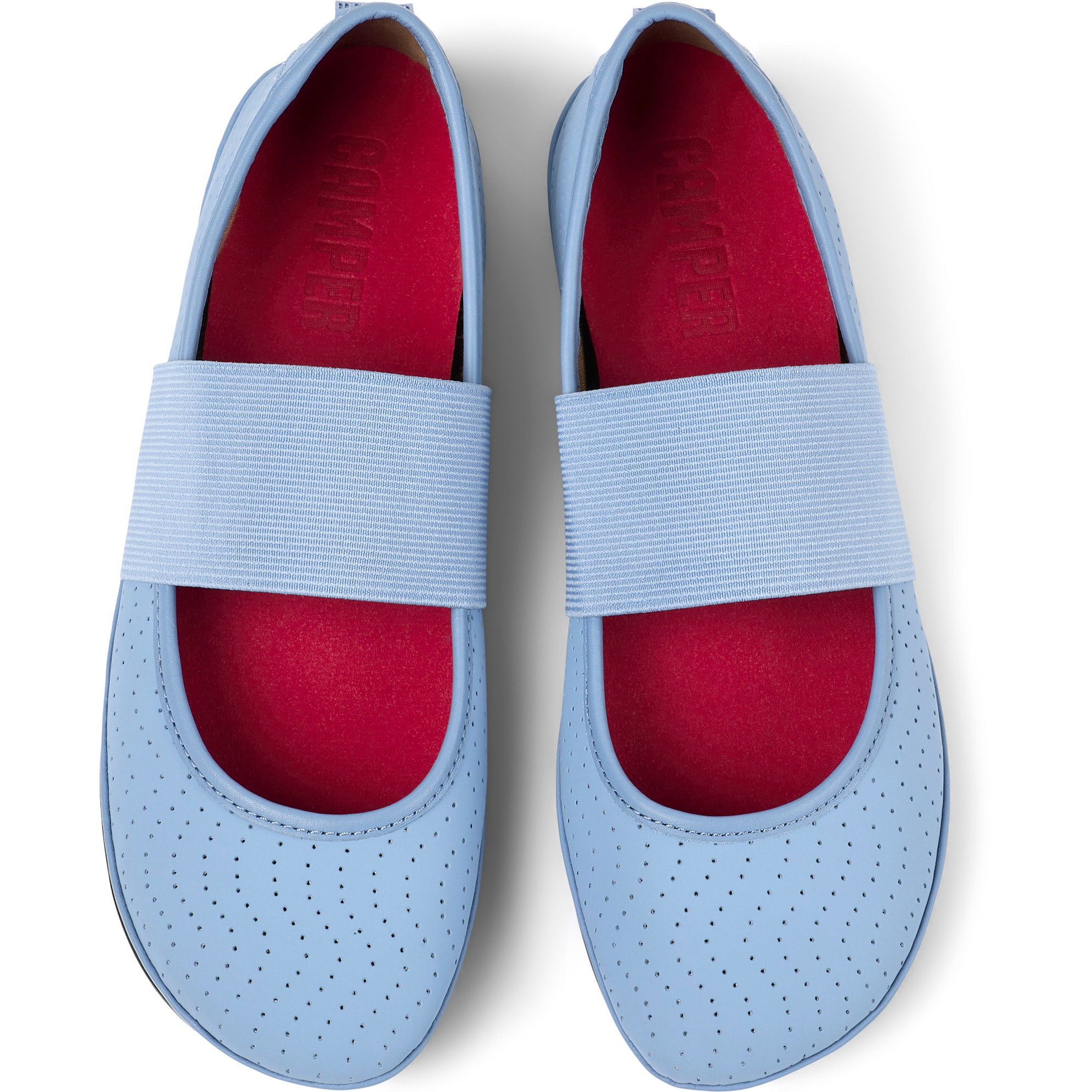 Bailarinas - CAMPER Right Nina - Azul - Cuero liso