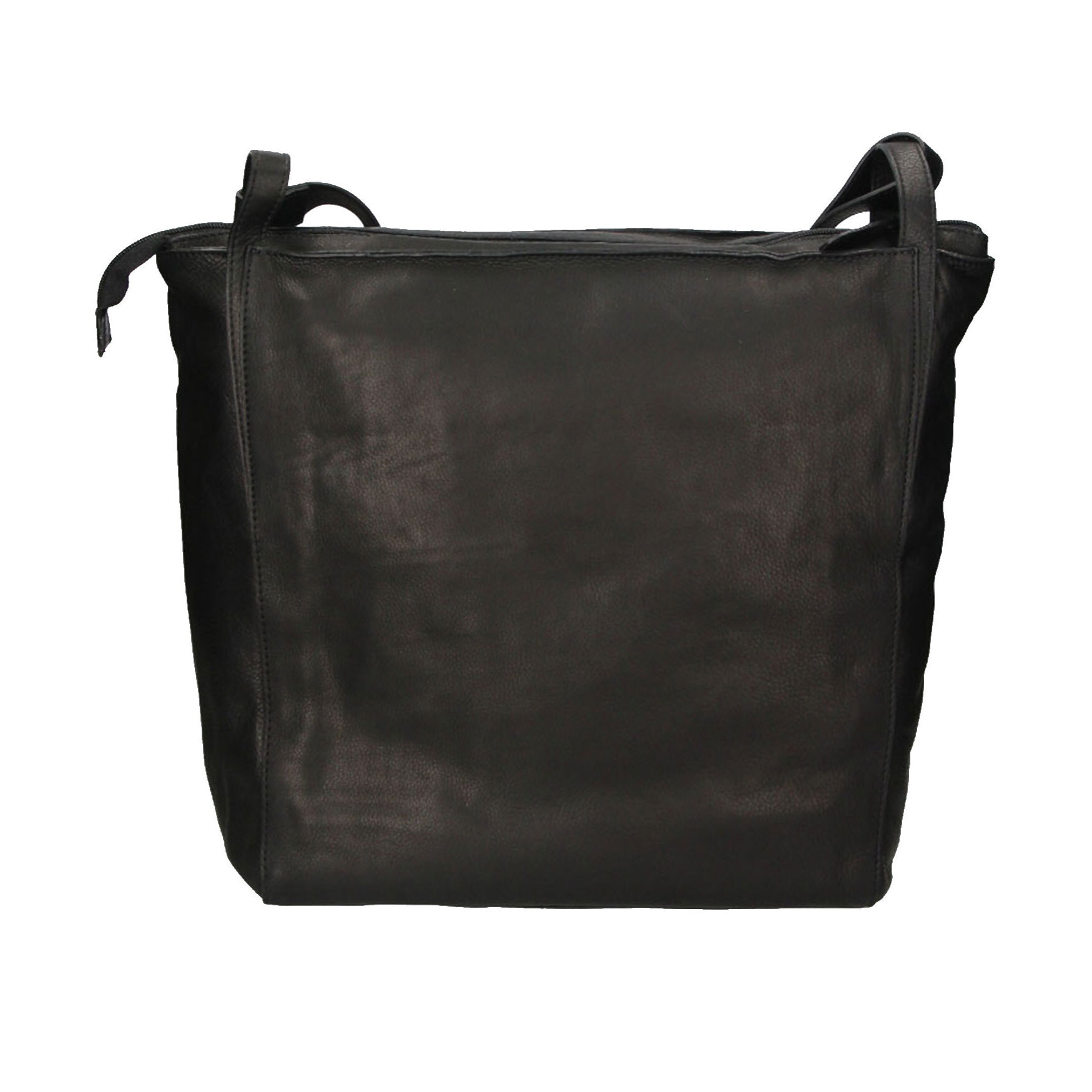 Borsa a tracolla  da uomo In Vera pelle Made in Italy 37x36x14 cm