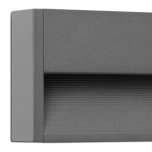 GRADA 250 Lampada da parete grigio scuro