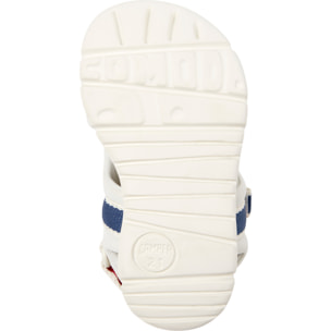 Sandalias - CAMPER Oruga Twins - Blanco - Textil técnico