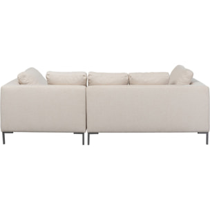 Canapé d'angle Gianna 250cm crème Kare Design