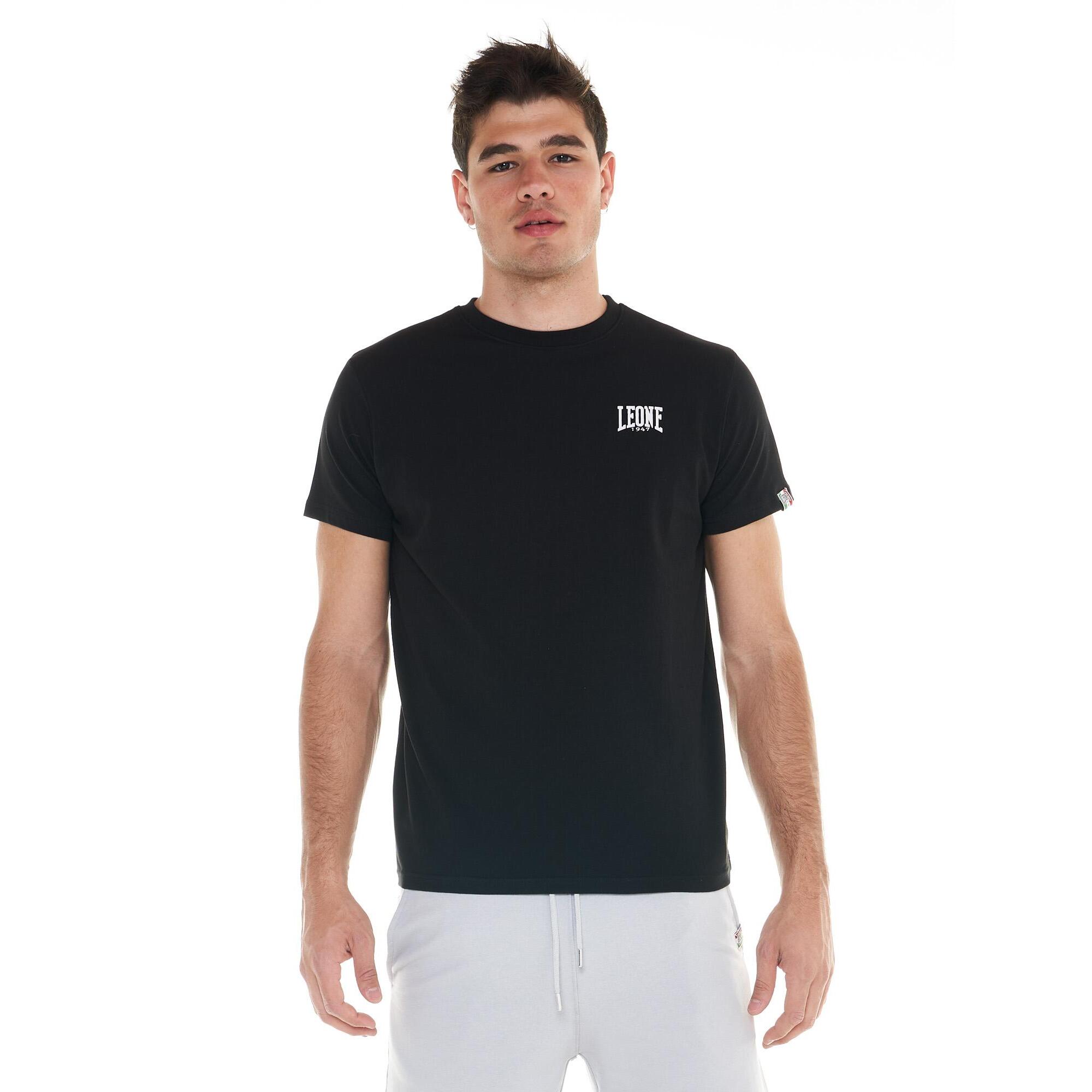T-shirt uomo maniche corte piccolo logo