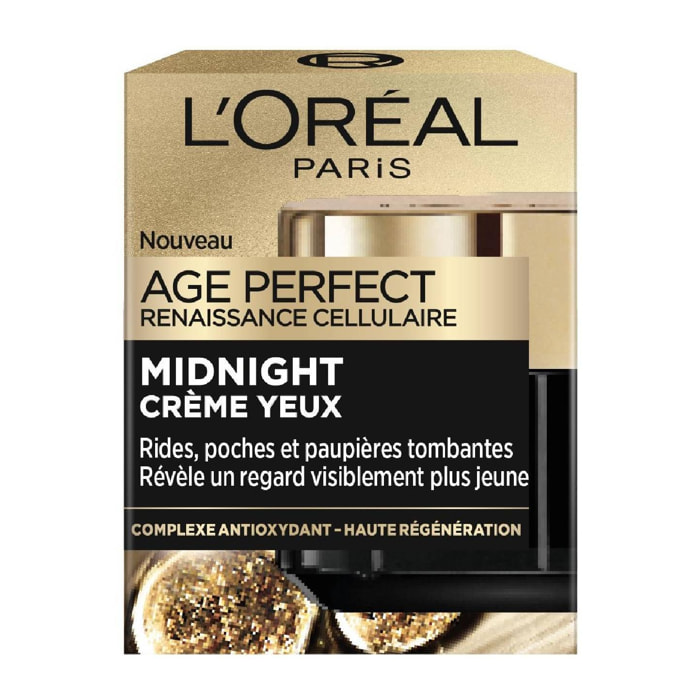 L'Oréal Paris Age Perfect Renaissance Cellulaire Midnight Crème Yeux 15ml